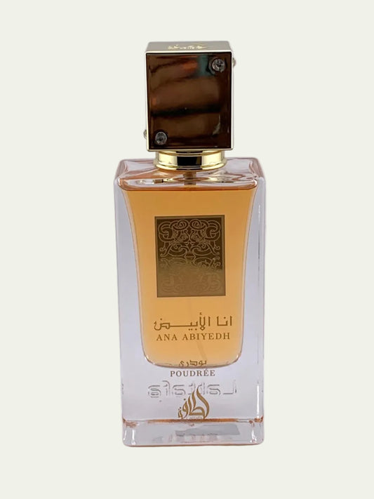 Lattafa Ana Abiyedh I Am White Poudrée Decant