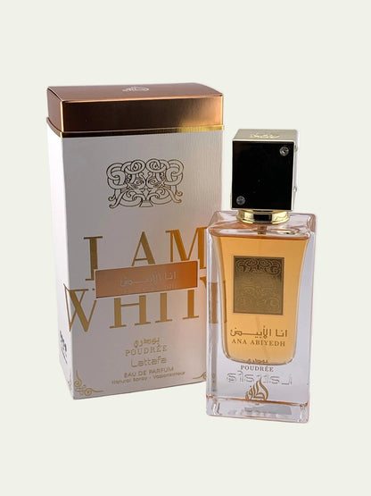Lattafa Ana Abiyedh I Am White Poudrée Decant
