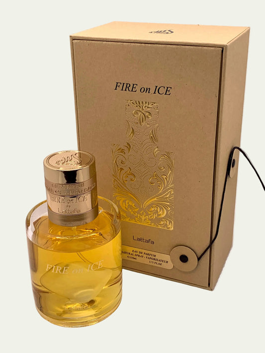 Lattafa Fire On Ice Decant