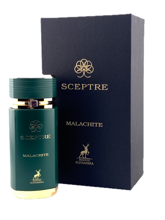 Maison Alhambra Sceptre Malachite Decant
